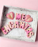 Caja de frases de chocolate