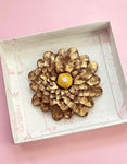 Flor de loto de chocolate