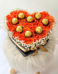 Bouquet de corazón