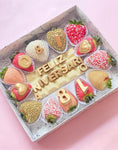 Fresas con mensaje personalizado